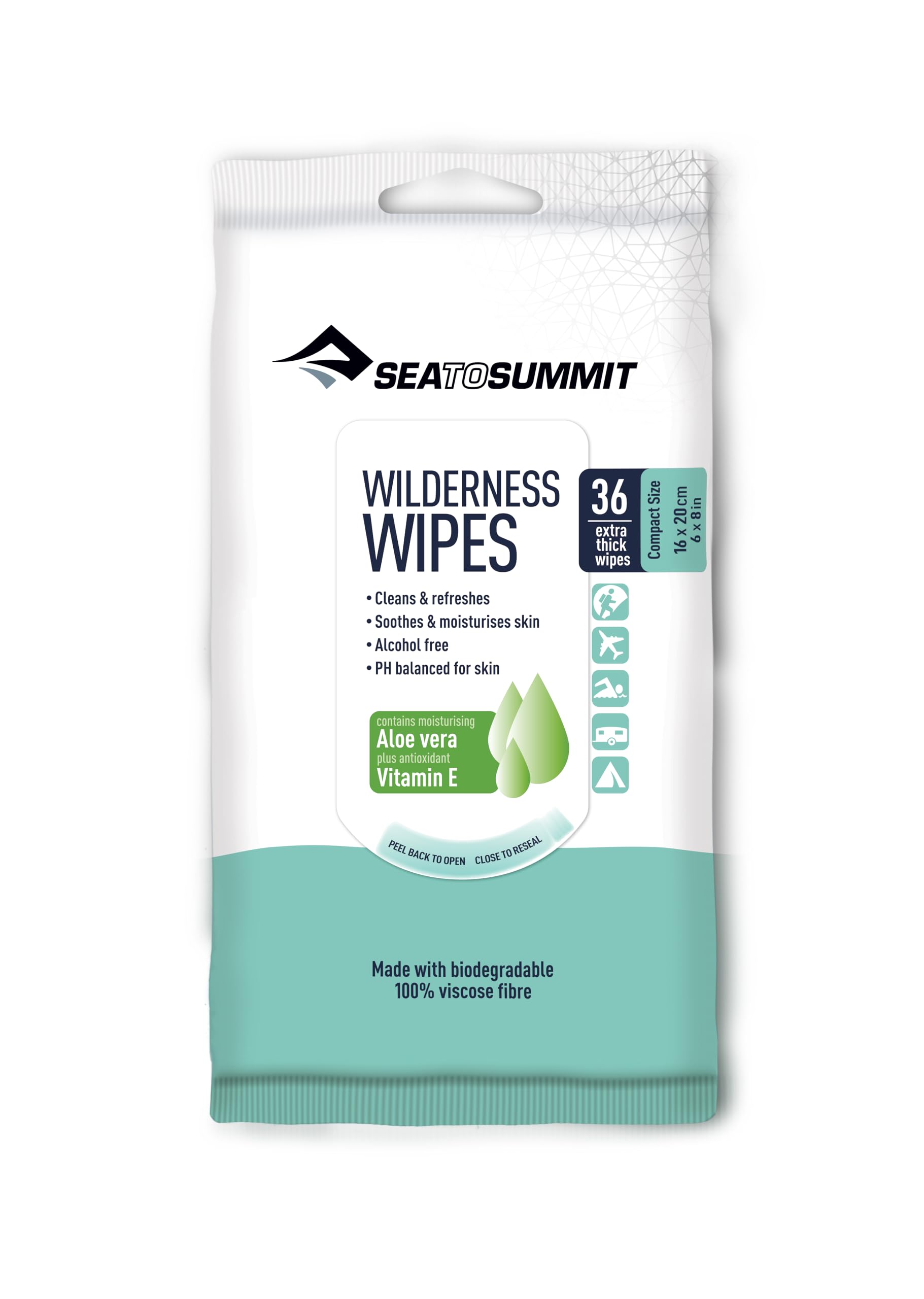 Reinigungstücher – Sea to Summit – Wilderness Wipes Compact