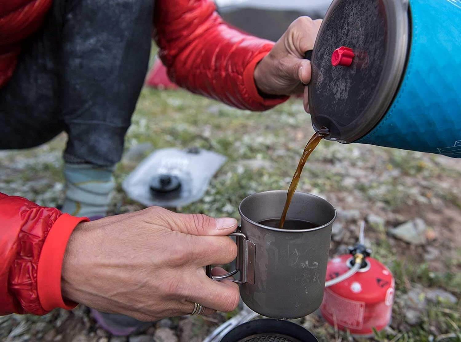 Kaffeepresse – MSR – Coffee Press Kit – für WindBurner Kocher