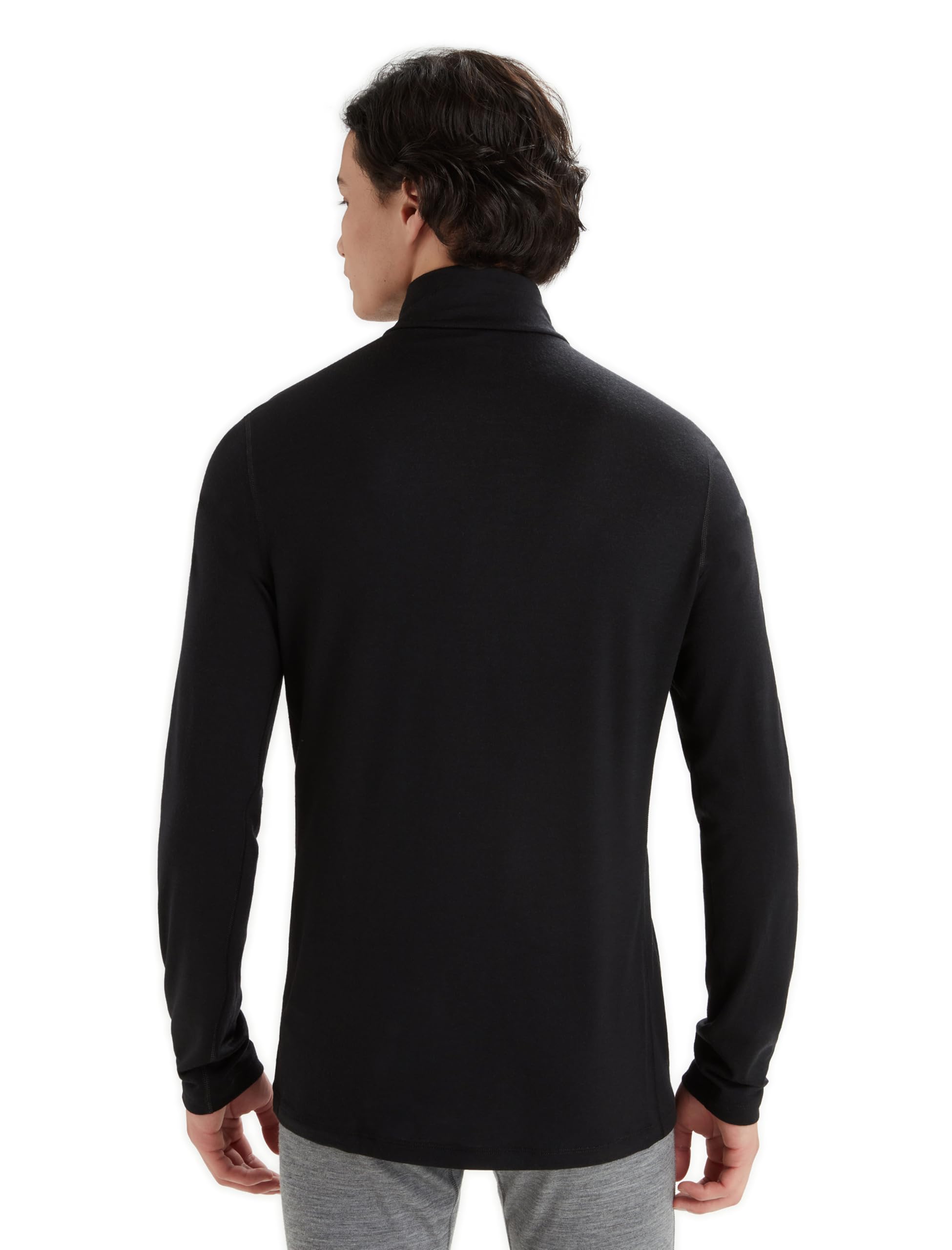 Langarmshirt – Icebreaker – M 200 Oasis LS Half Zip