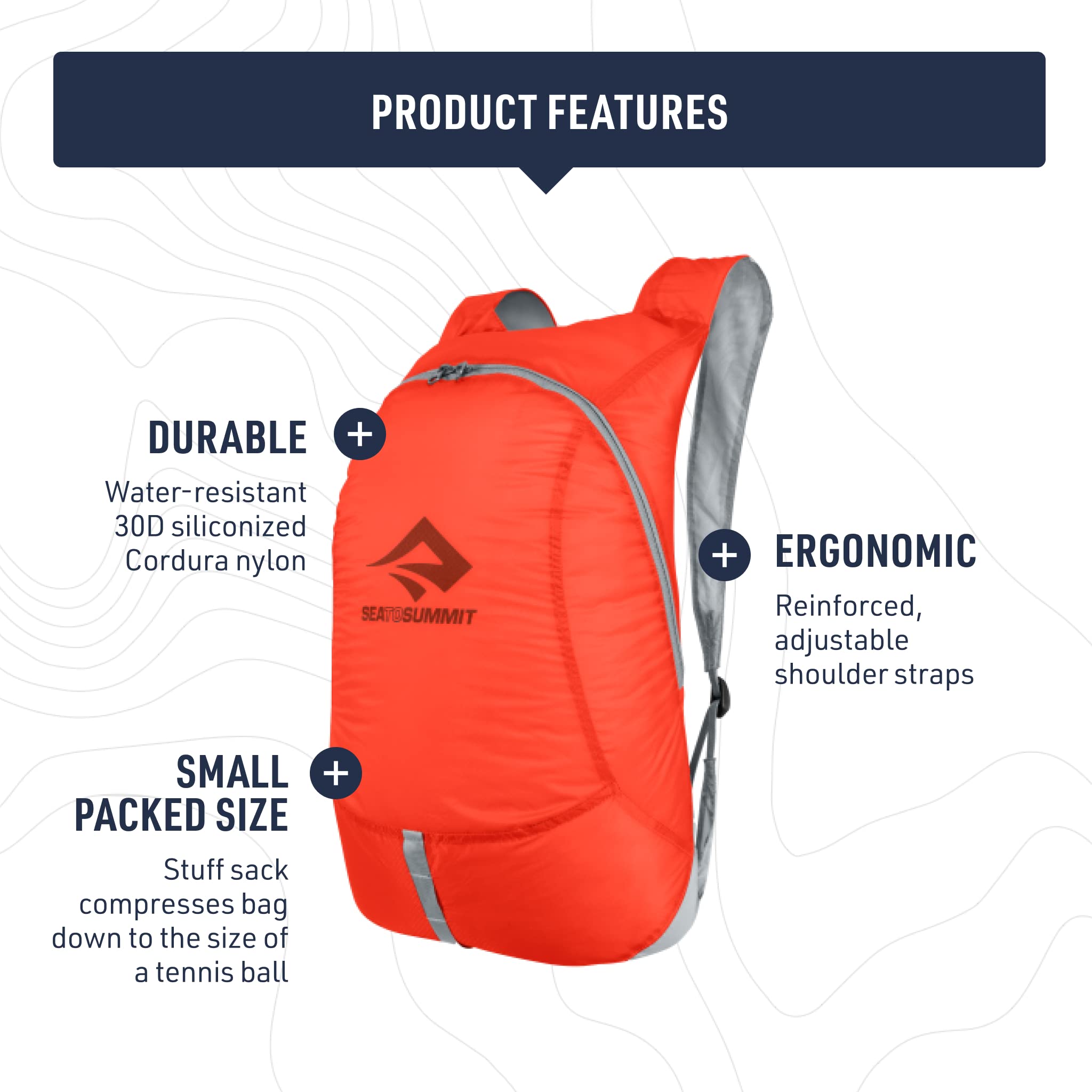 Tagesrucksack – Sea to Summit – Ultra-Sil 20L