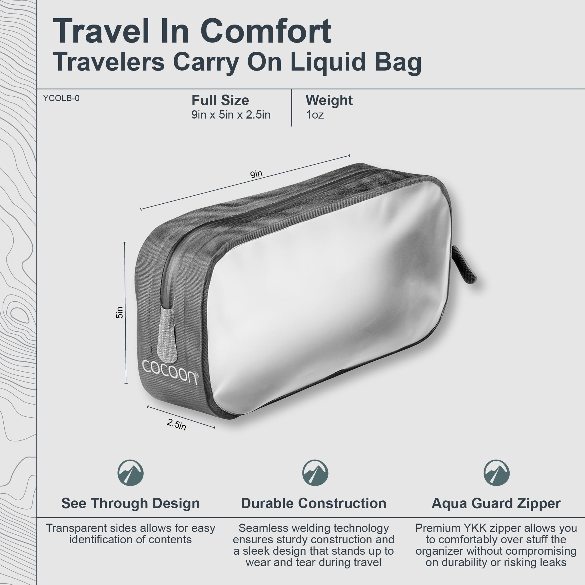 Cocoon Carry On Liquids Bag