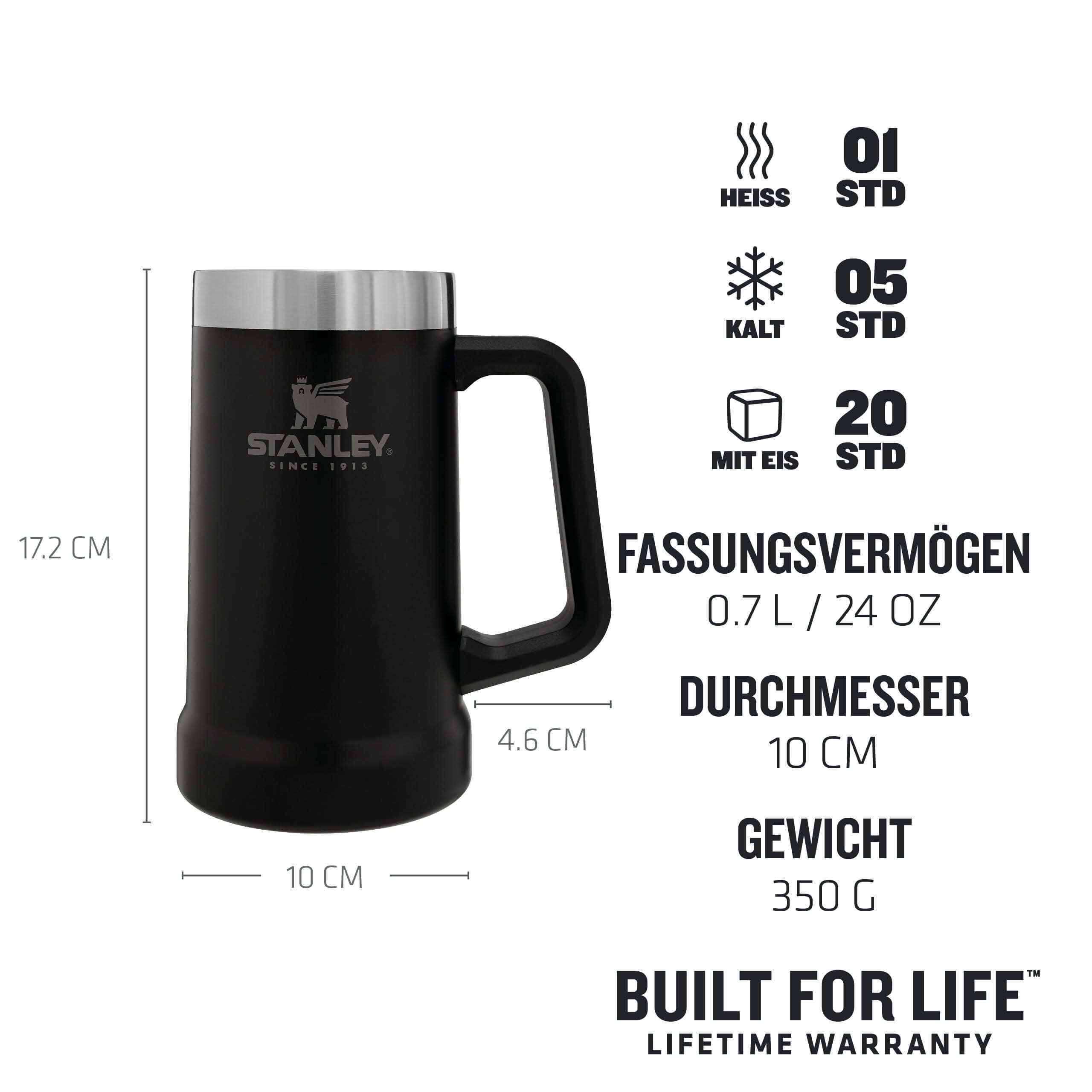 Stanley Adventure Big Grip Bierkrug - Outdoor Shop FluxPerfect