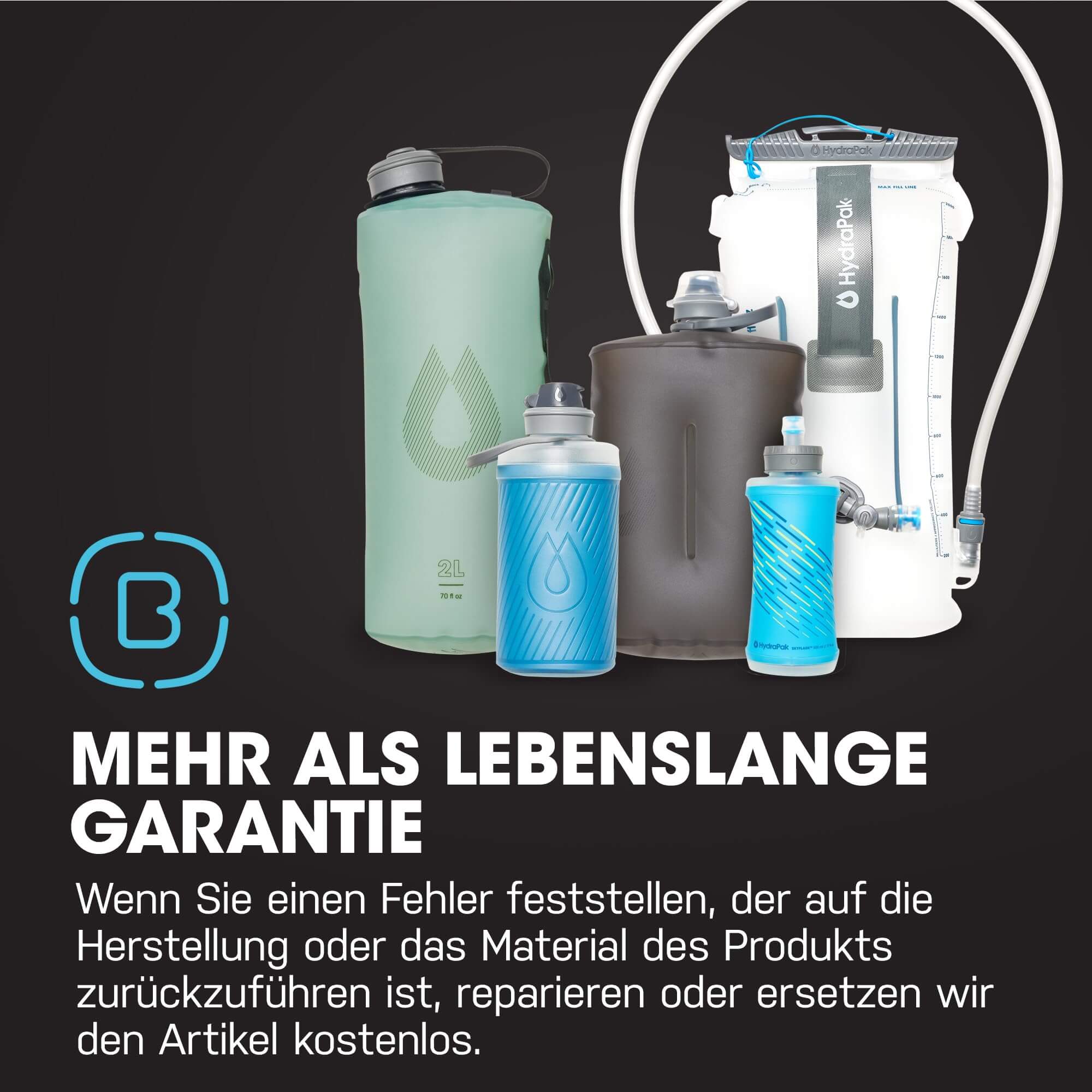 Hydrapak Flux - 1.5L + Filter Kit