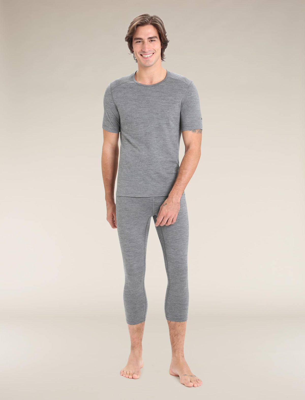 Kurzarmshirt – Icebreaker – Merino 200 Oasis Crewe