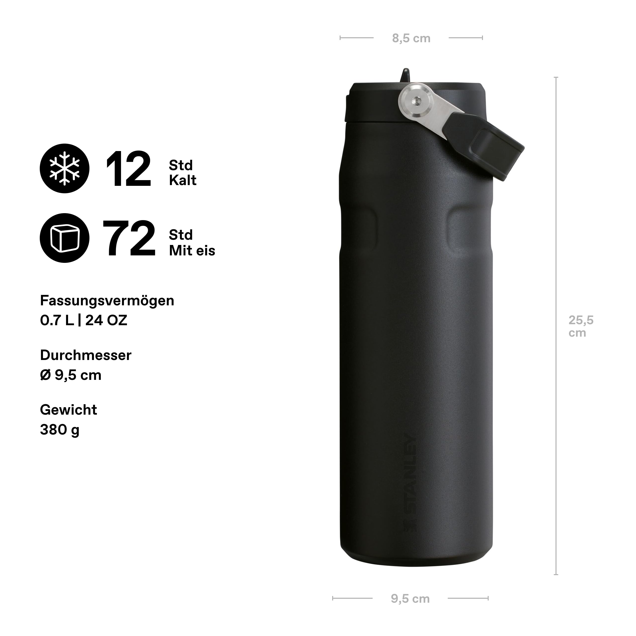 Trinkflasche – STANLEY – 1913 Flip Straw 0,7L