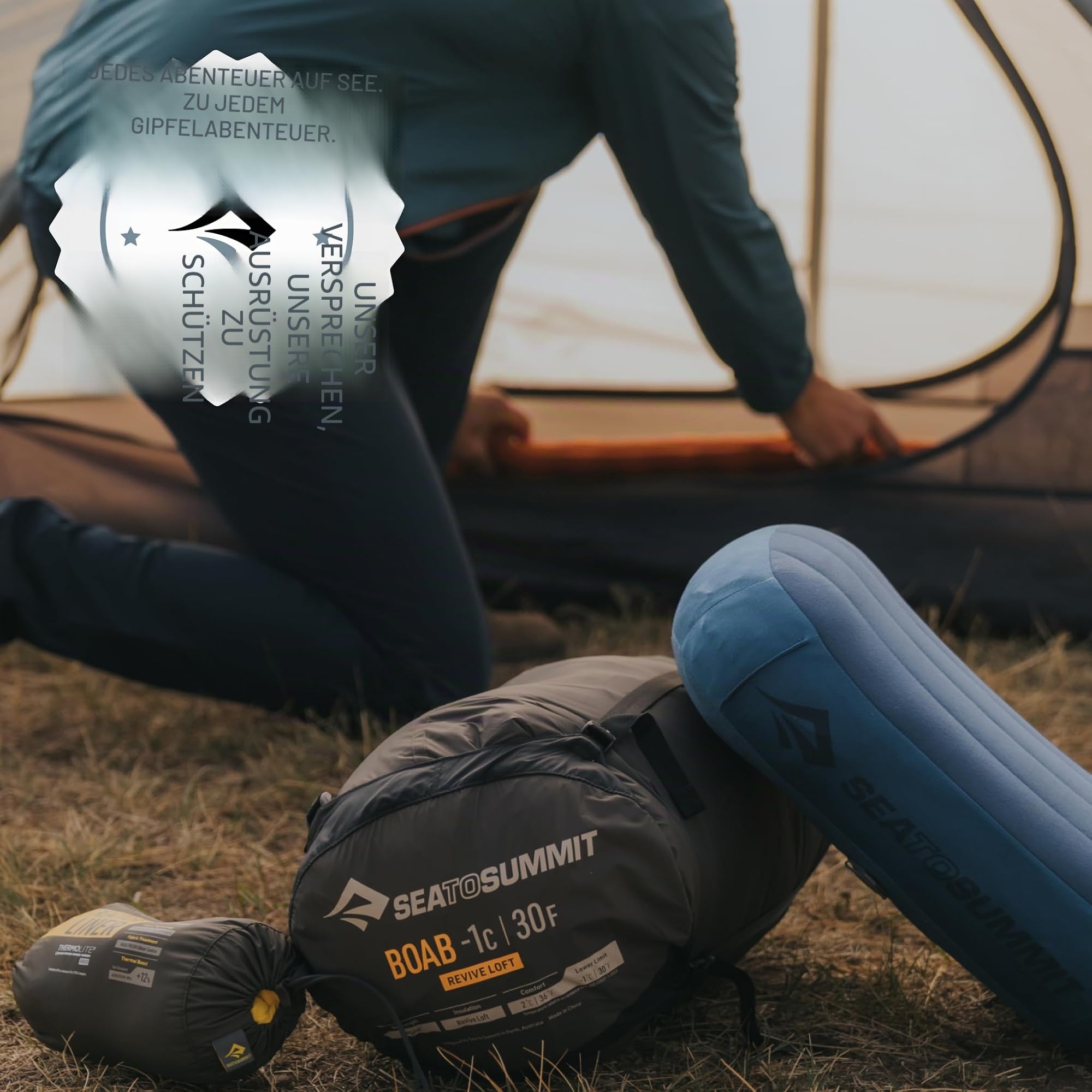 Kunstfaserschlafsack – Sea to Summit – Boab Short