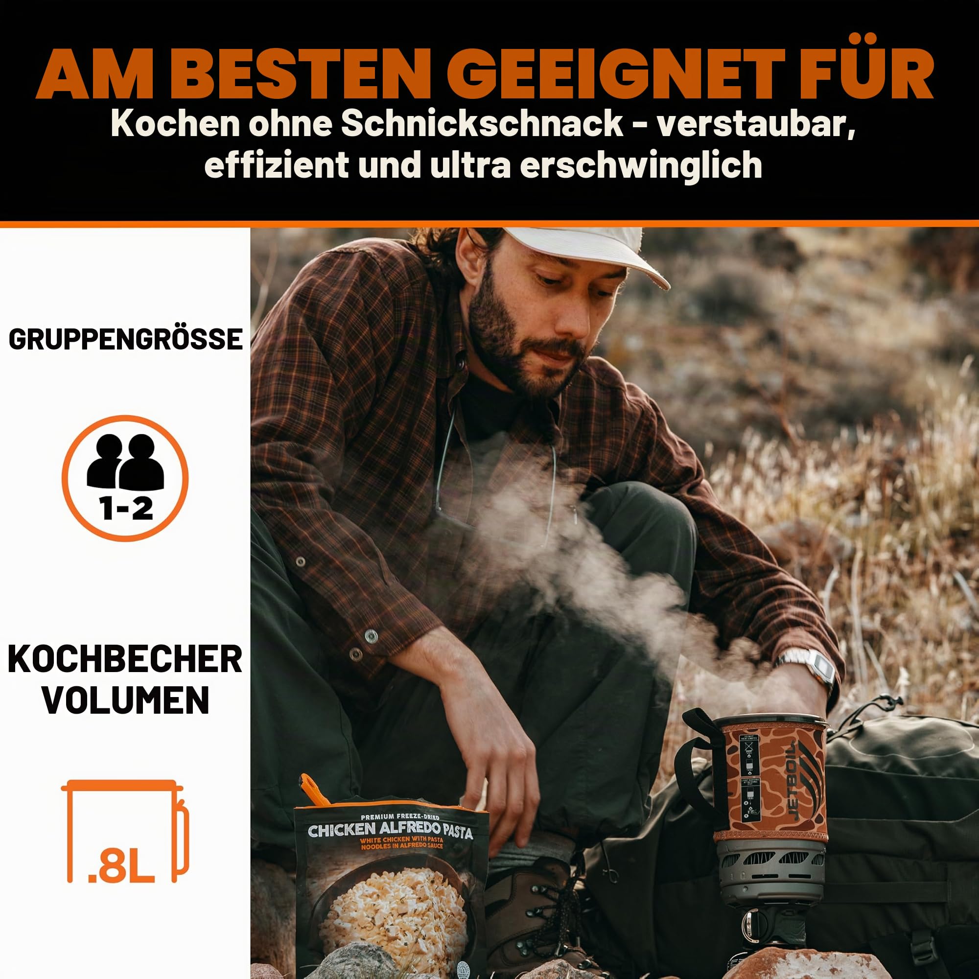 Gaskocher – Jetboil – Zip 0.8L