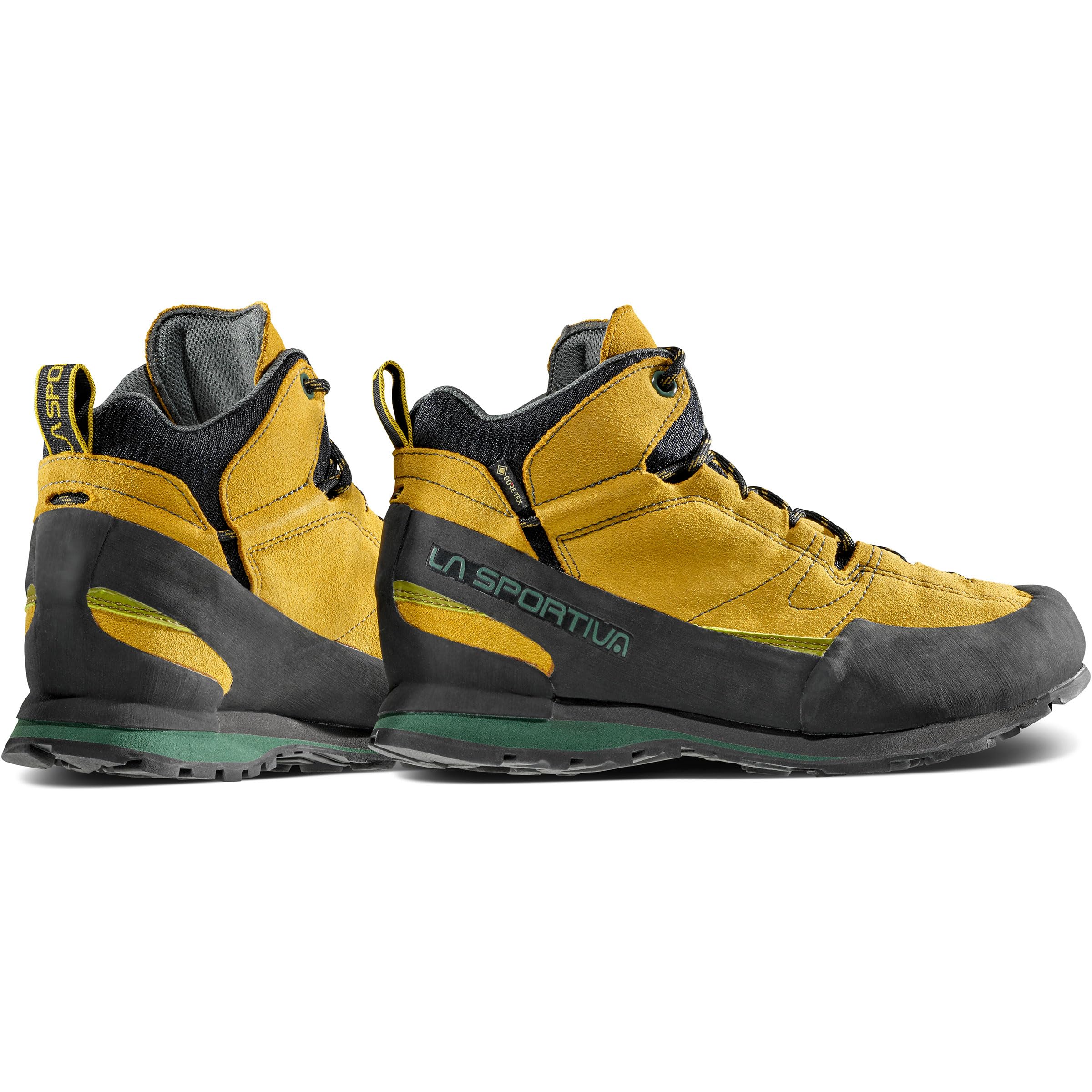 LA SPORTIVA Unisex Boulder X Mid GTX Schuhe, Carbon-Flame, 43 – LA SPORTIVA – Bild 2