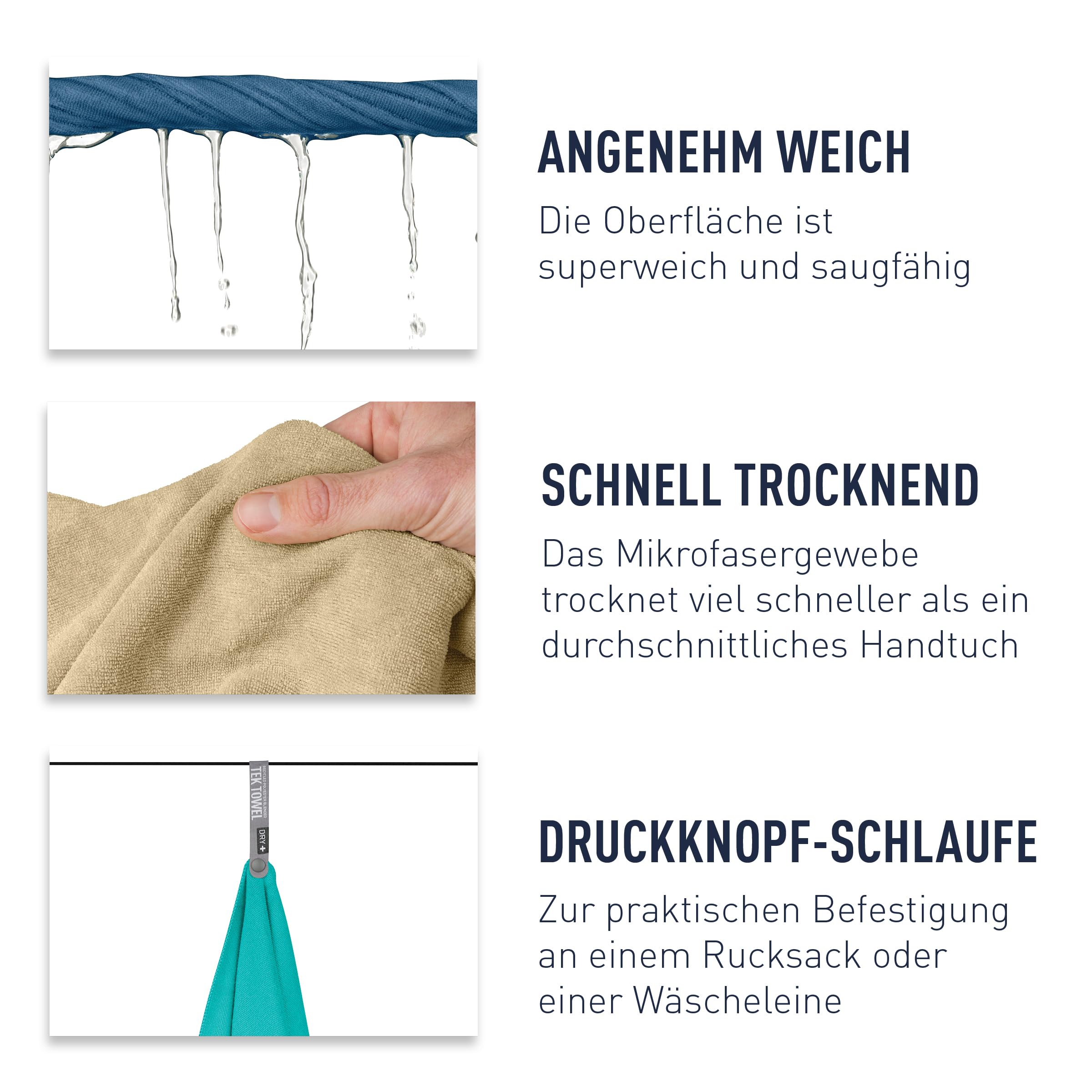 Reisehandtuch – Sea to Summit – Tek Towel