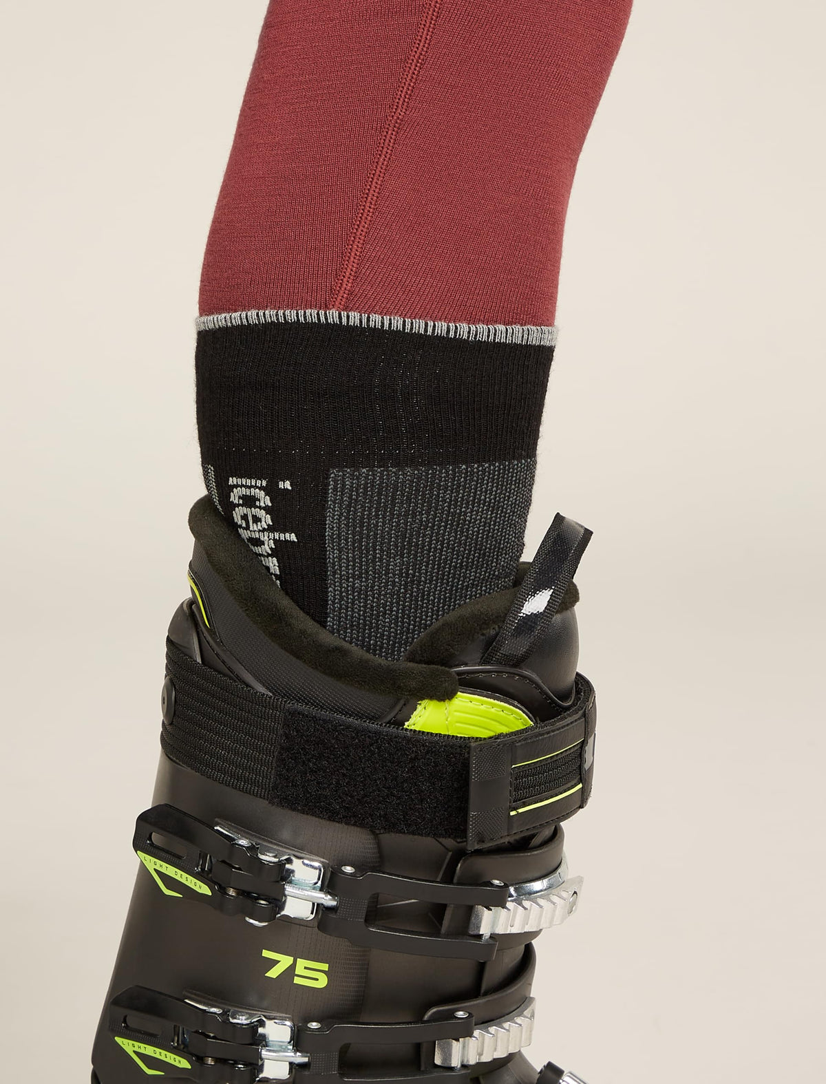 Skisocken – Icebreaker – Merino Ski+ Light Over the Calf