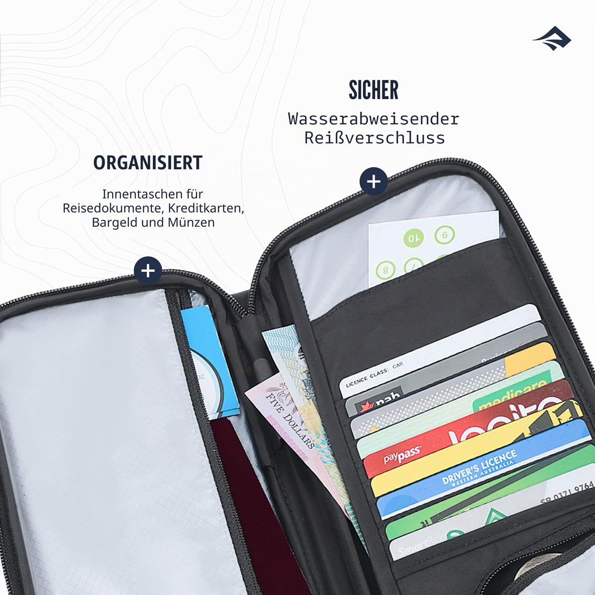 Reisebrieftasche – Sea to Summit – RFID Travel Wallet