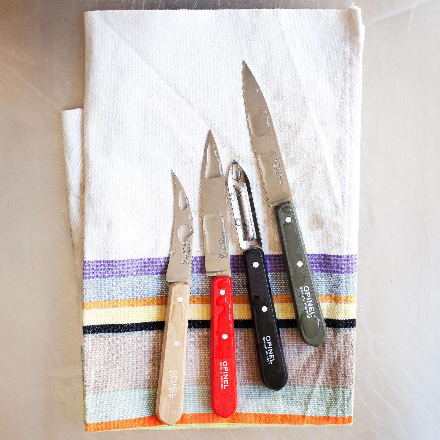 Küchenmesser-Set – Opinel – Essentials 4-teilig