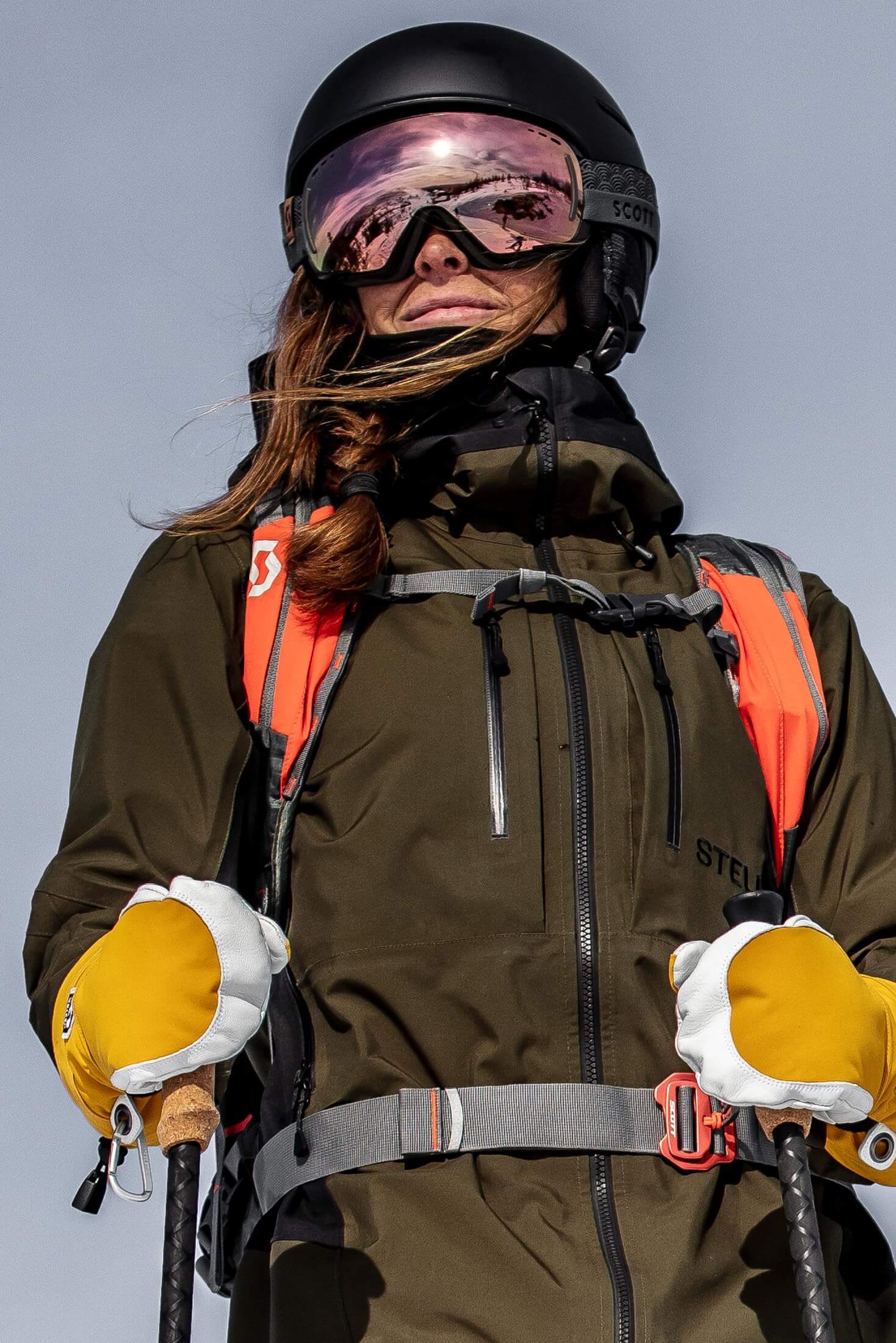 Hestra Heli Ski Mitt Damen-Fäustling