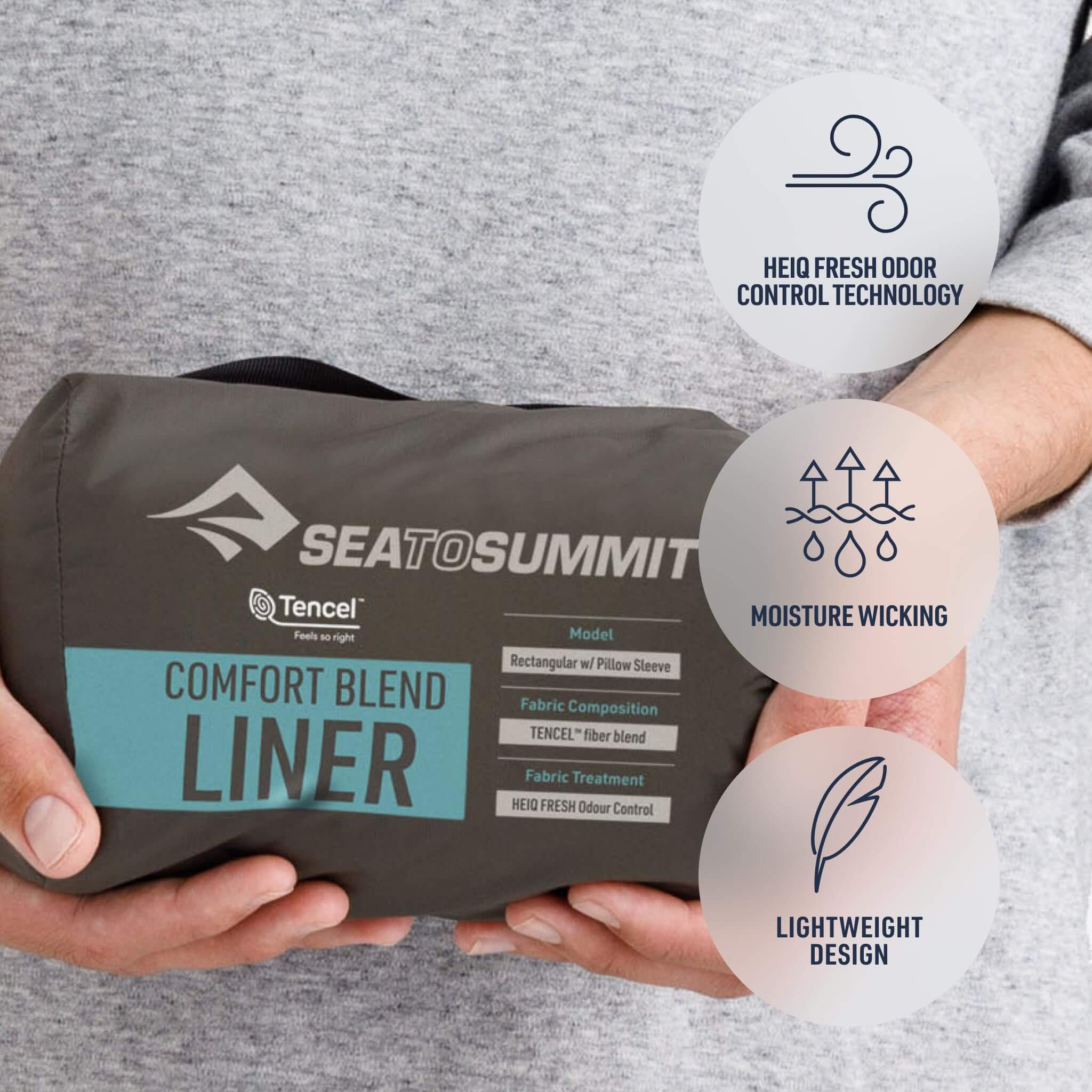 Sea to Summit Comfort Blend Schlafsack Liner - Outdoor Shop FluxPerfect