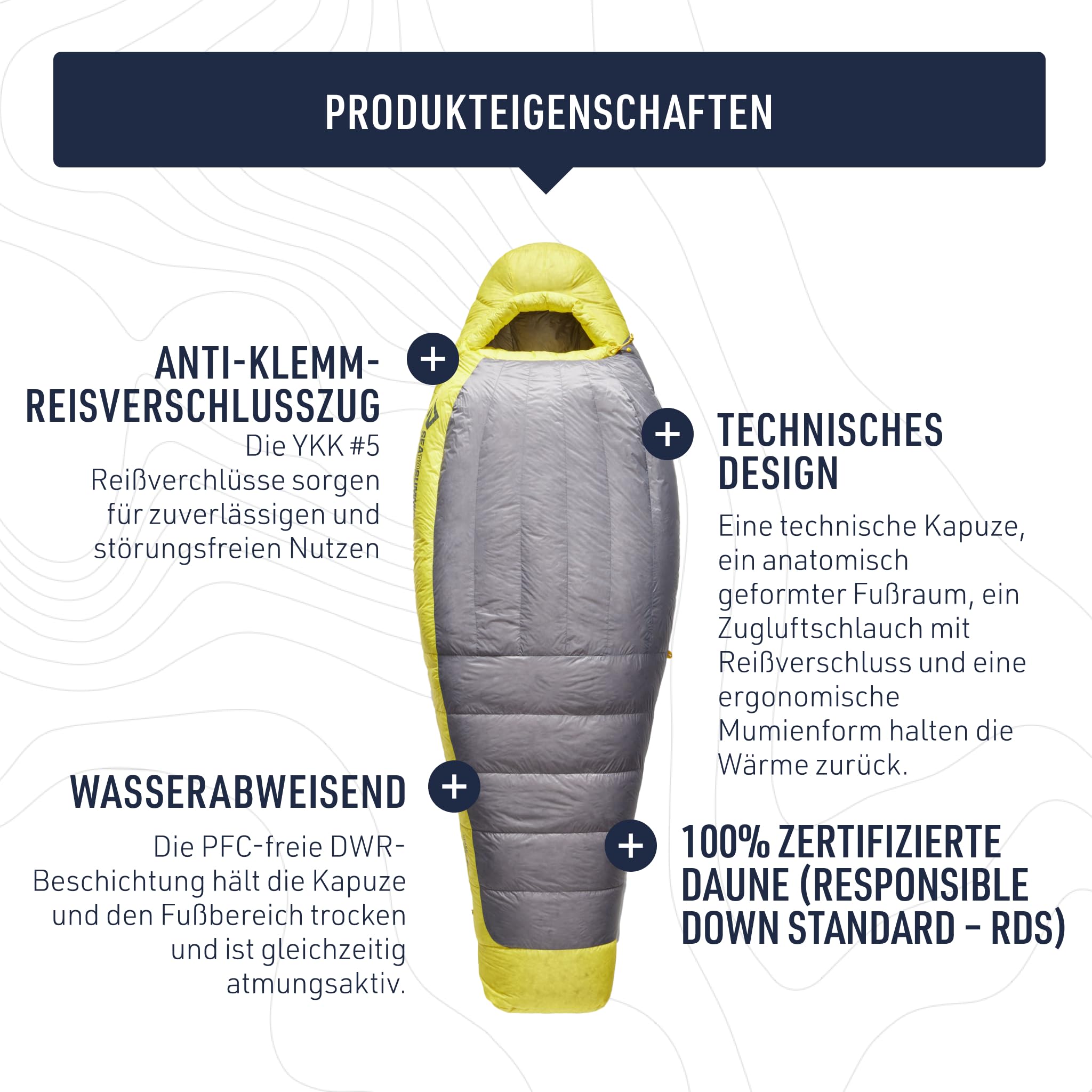 Daunenschlafsack – Sea to Summit – Spark Women's Ultralight Regular