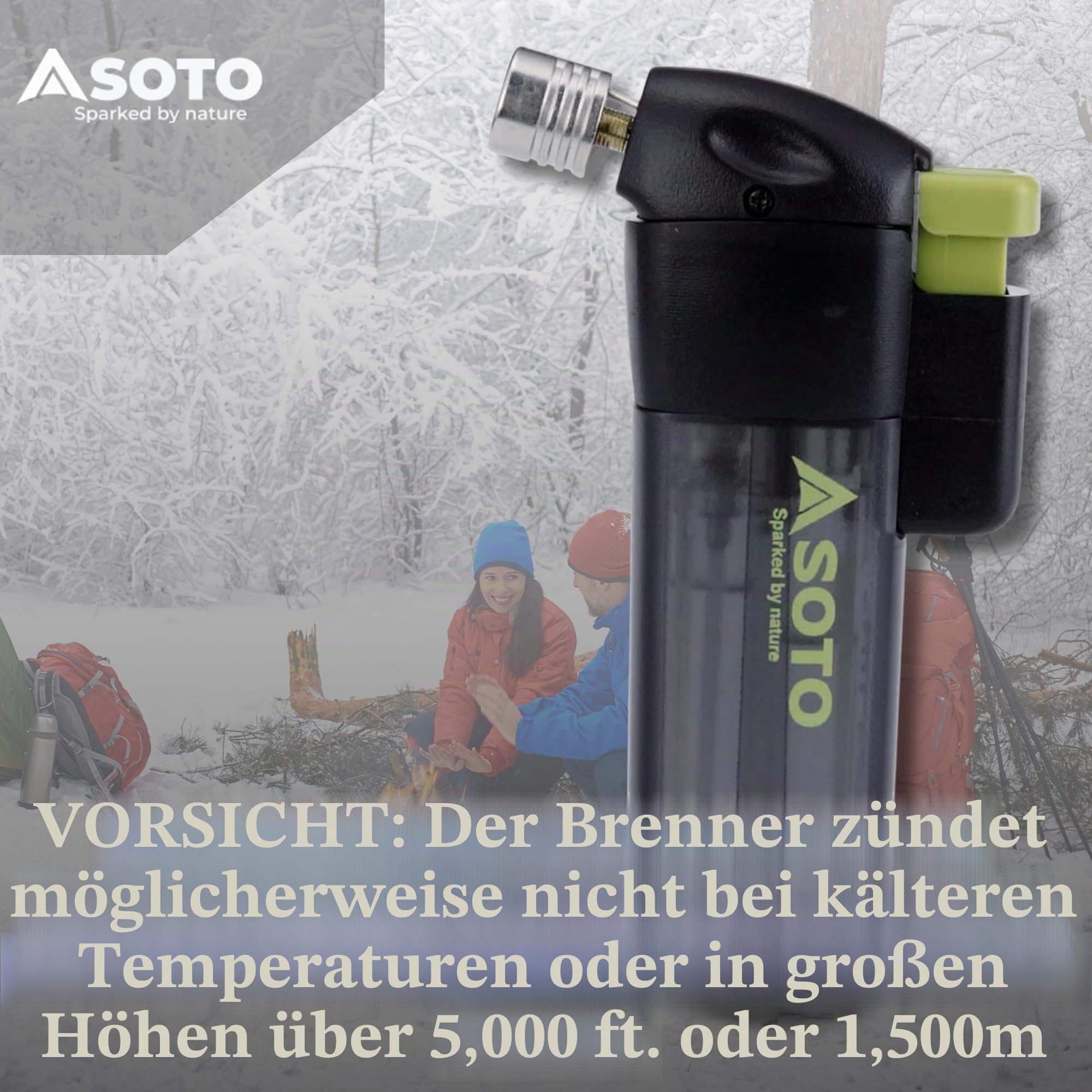 Sturmfeuerzeug-Aufsatz – SOTO – Pocket Torch