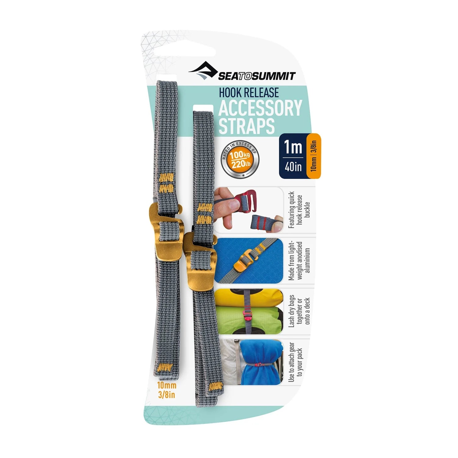 Spanngurt – Sea to Summit – Hook Release Straps
