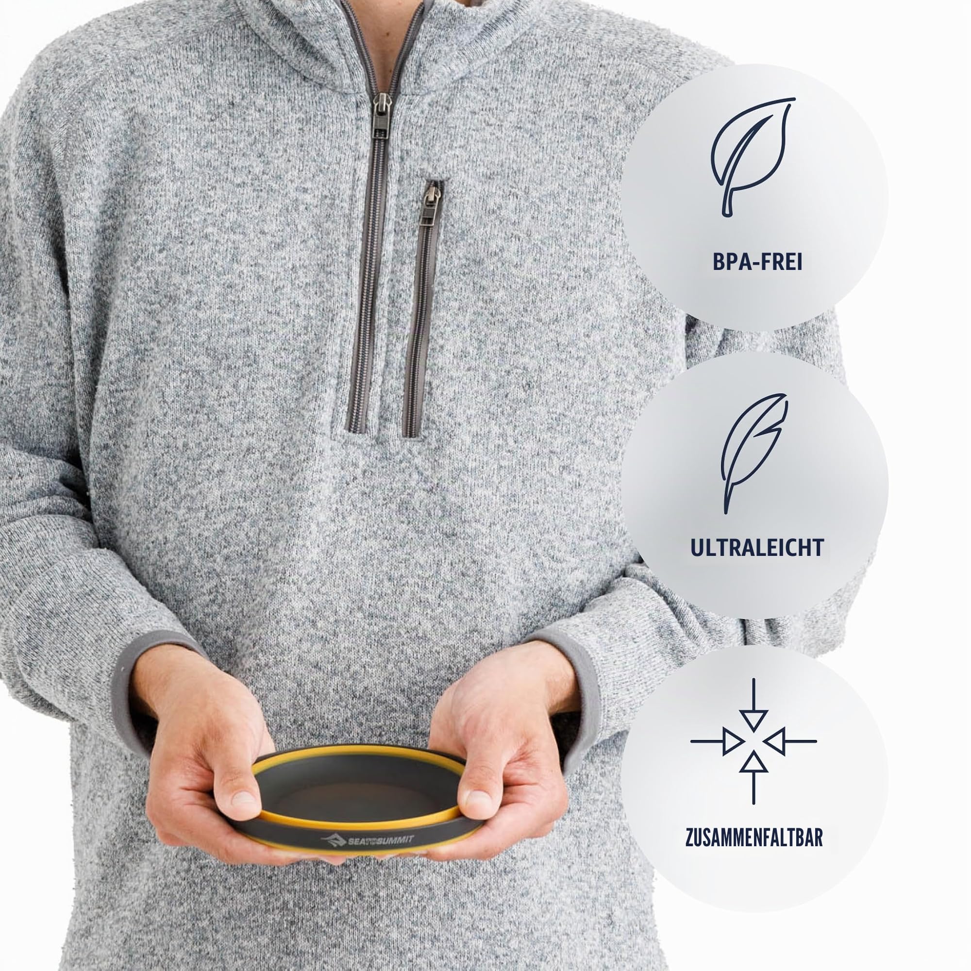 Falt-Schüssel – Sea to Summit – Frontier UL Collapsible Bowl Medium