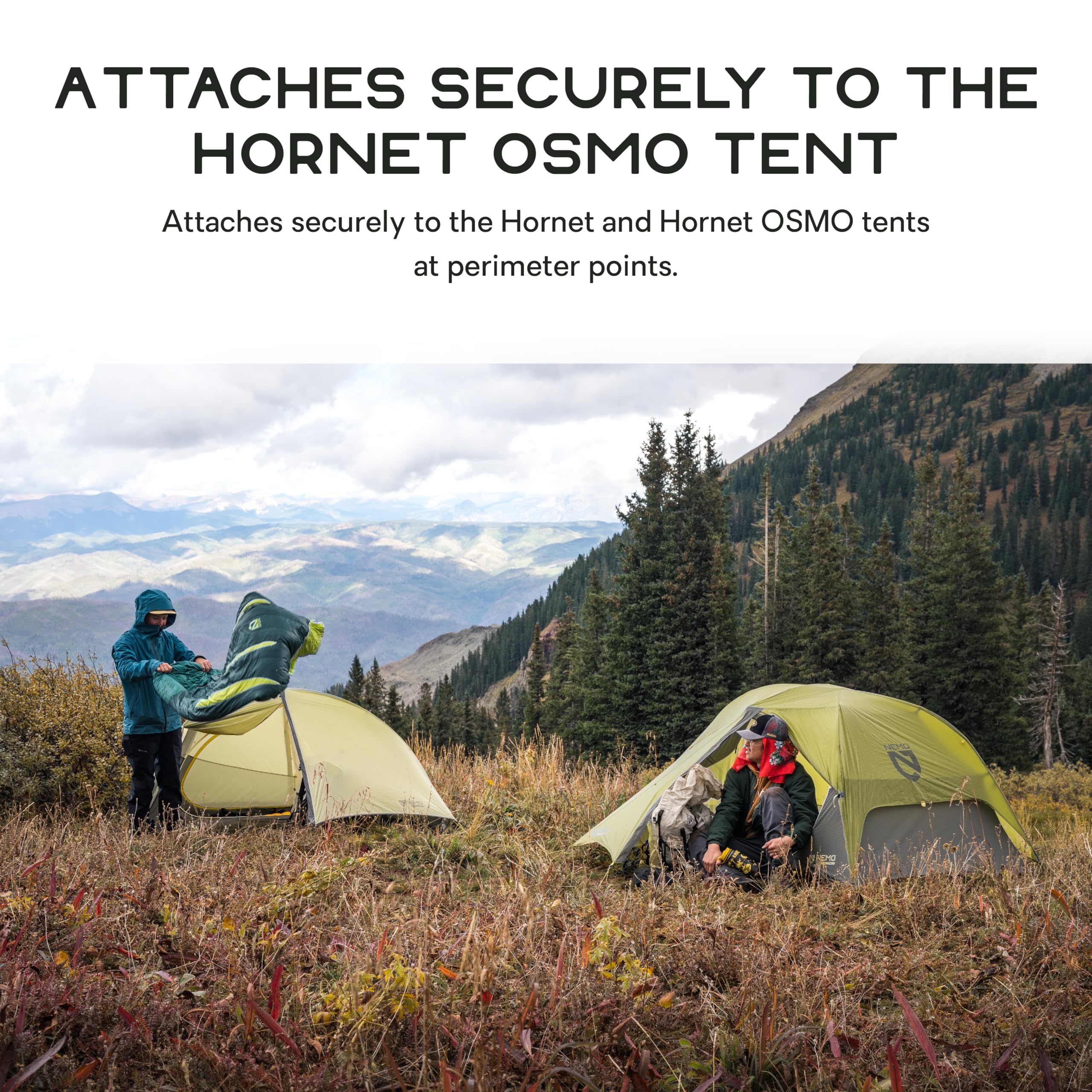 Zeltunterlage – NEMO Equipment – Hornet OSMO Fußabdruck