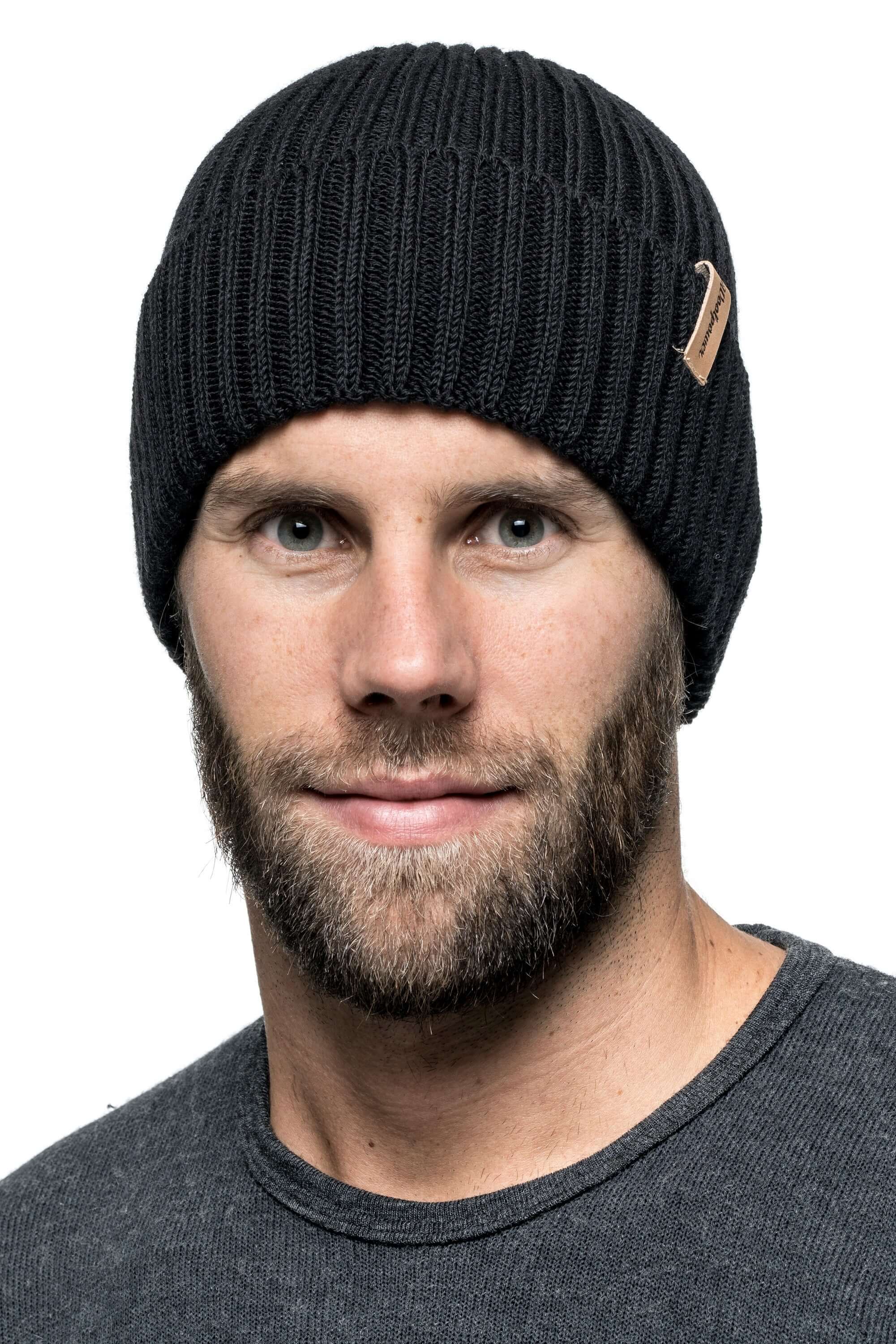 Die Woolpower Beanie Rib, angenehme und elastisches Beanie, ideal für den Winter und den Alltag, erhältlich im Outdoor Online Shop FluxPerfect
