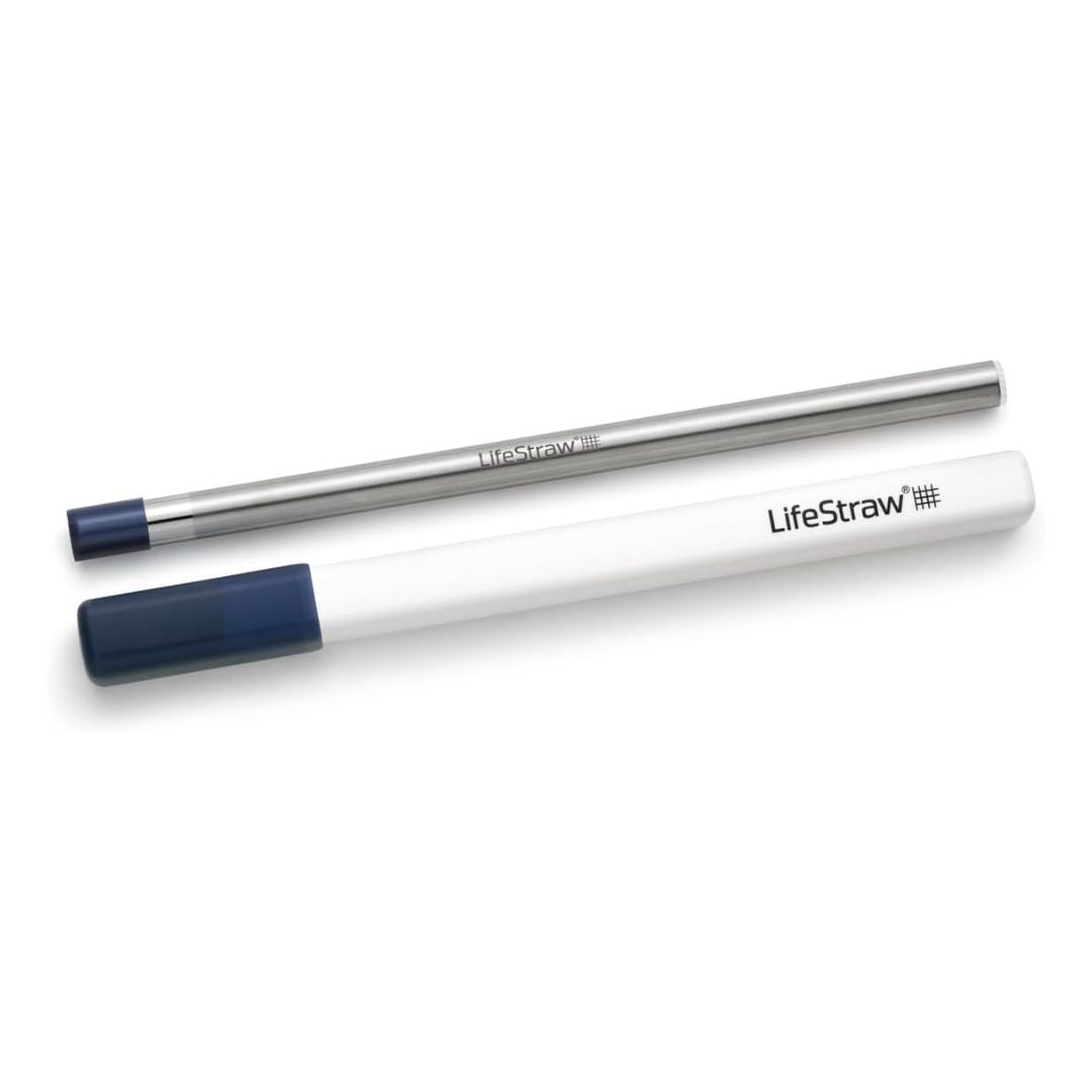 LifeStraw Sip – Wiederverwendbarer Strohhalm aus Edelstahl mit Etui