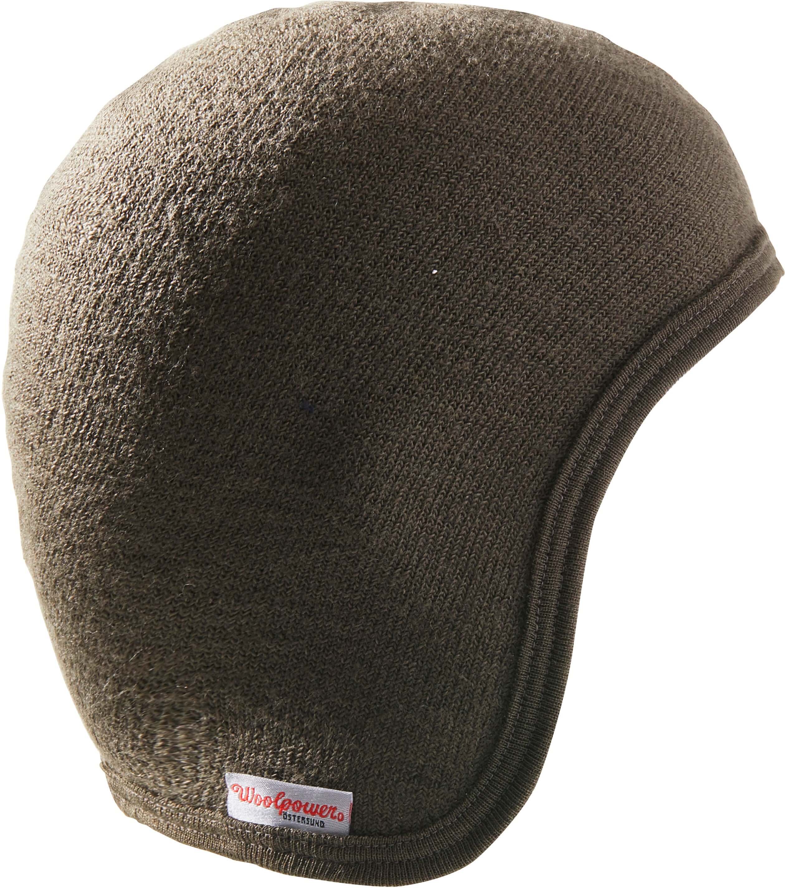 Die Woolpower Helmet Cap 400, eine Helmmütze, ideal für Arbeit und Sport im Winter, erhältlich im Outdoor Online Shop FluxPerfect