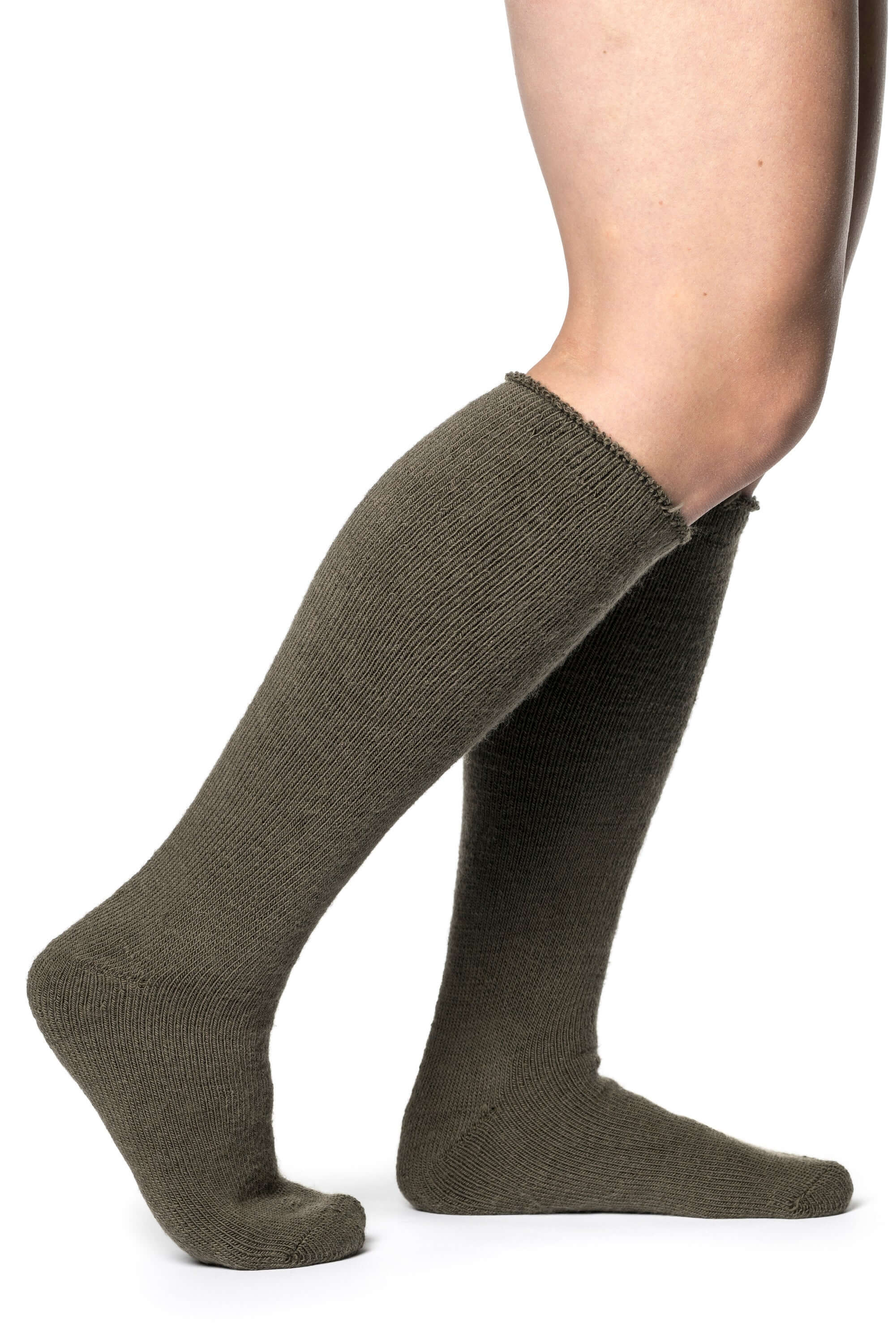 Die Woolpower Knee High 600, extrem warme Knie hohe Socken für kalte Wintertage, erhältlich im Outdoor Online Shop FluxPerfect