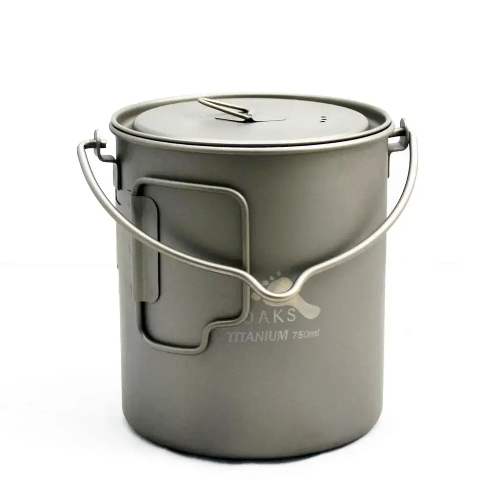 Der Toaks Titan Kochtopf mit Bail Handle in 750ml