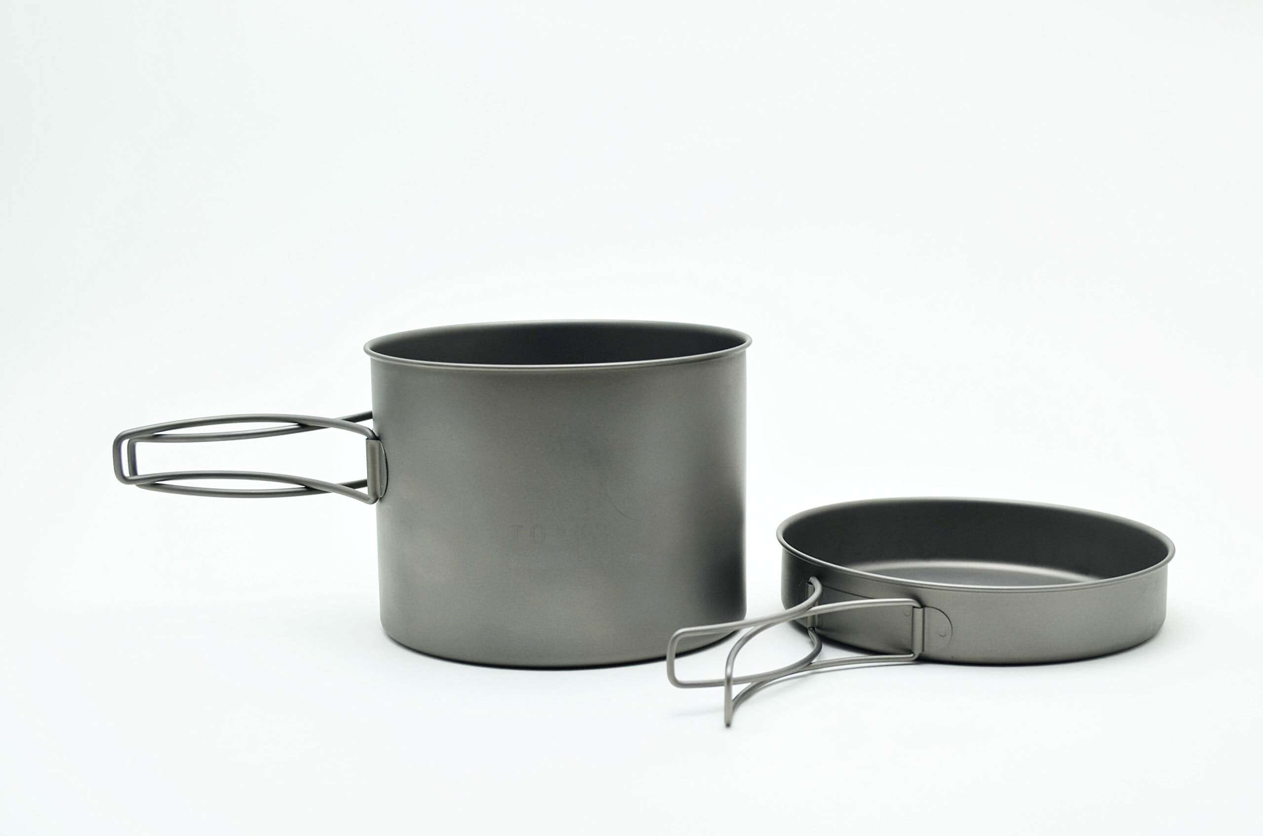 TOAKS Titanium Kochset aus Topf und Pfanne - Outdoor Shop FluxPerfect