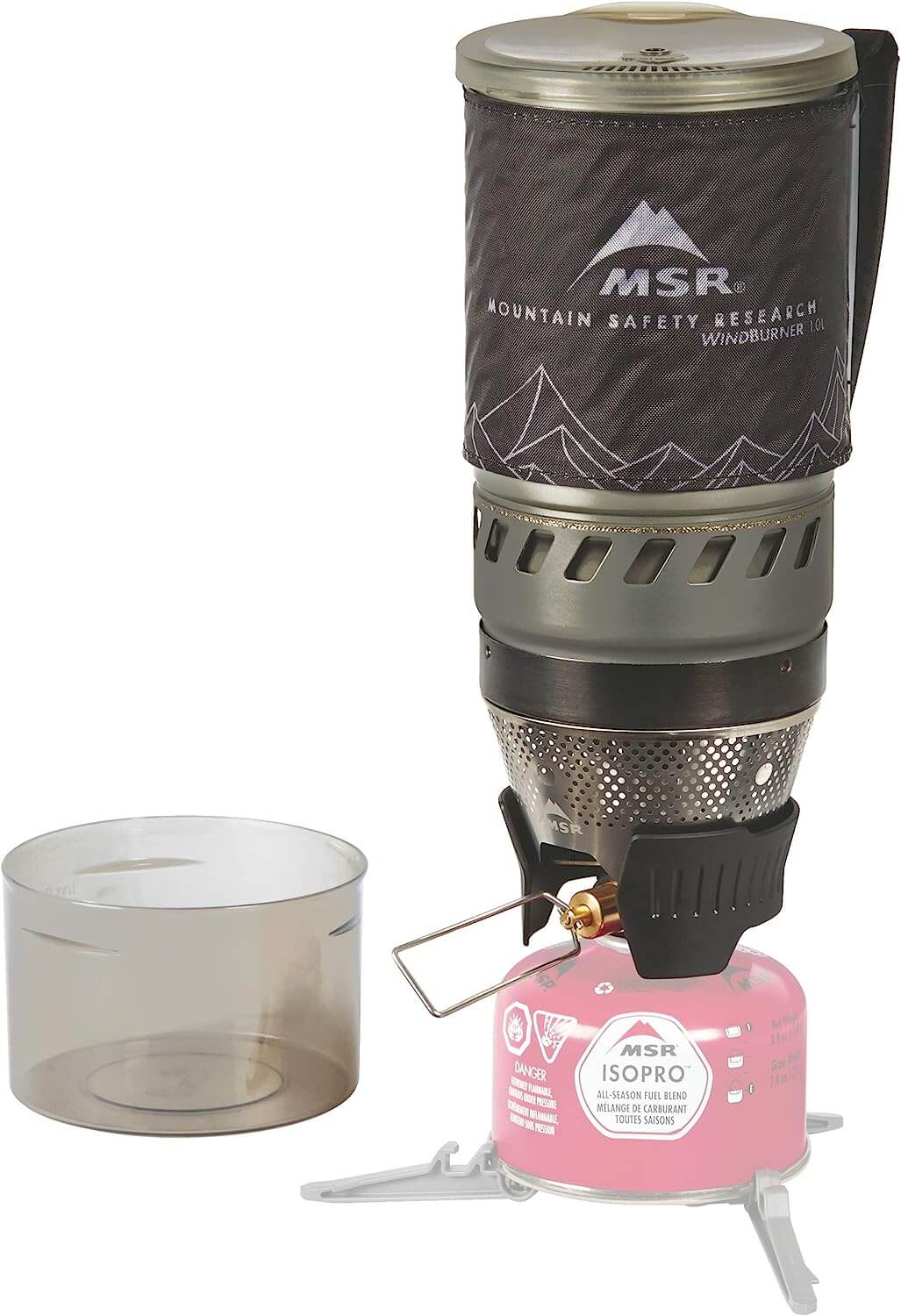 TuristinÃ„â€” viryklÃ„â€” MSR WindBurner Personal Stove System - 1L (juoda)