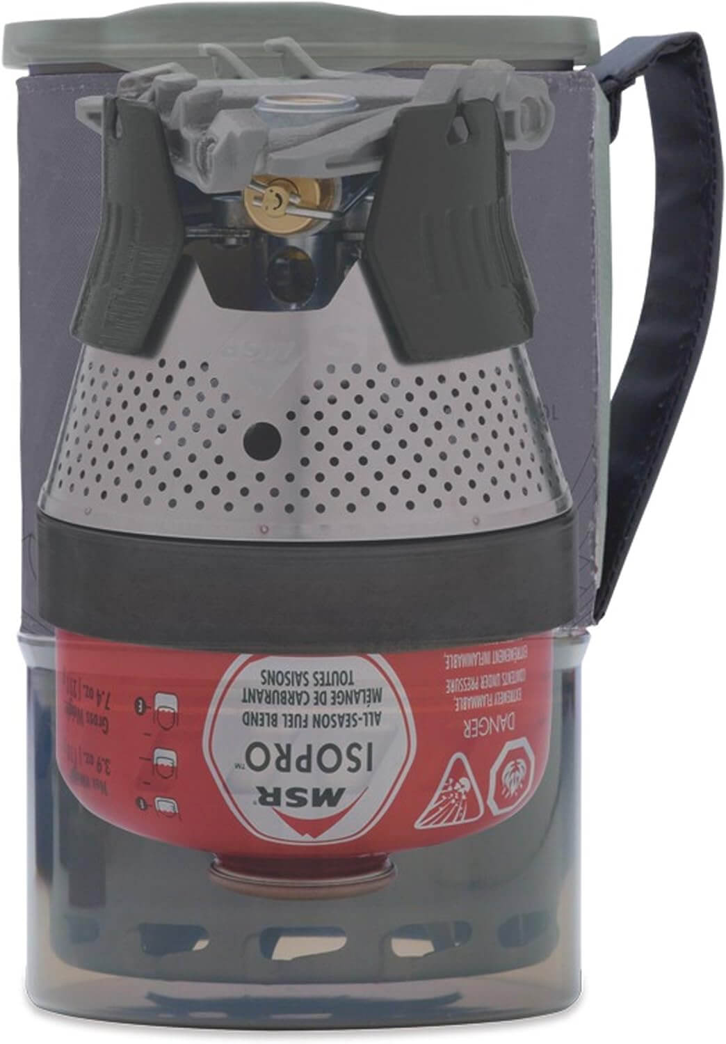 TuristinÃ„â€” viryklÃ„â€” MSR WindBurner Personal Stove System - 1L (juoda)