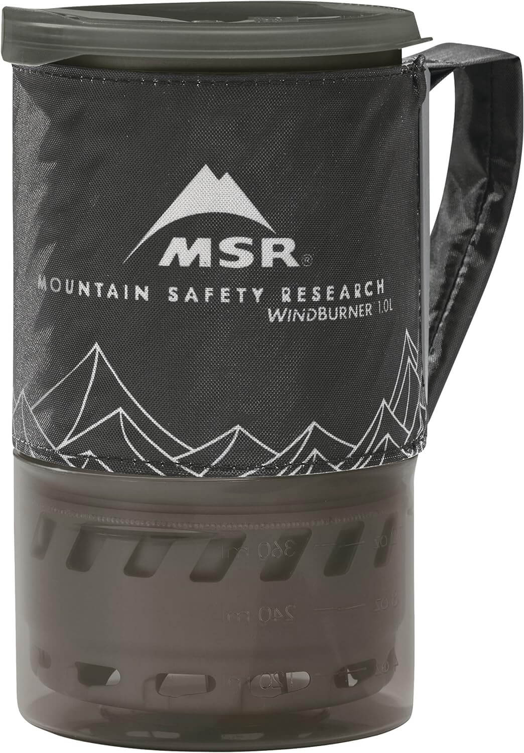 TuristinÃ„â€” viryklÃ„â€” MSR WindBurner Personal Stove System - 1L (juoda)